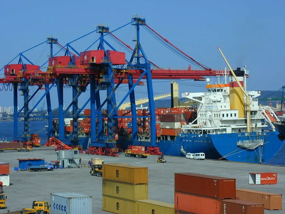 BRSSZ — Port of Santos Seaport reference photo